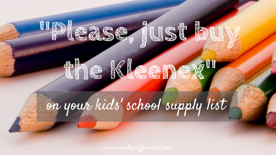 your kids' school supply list