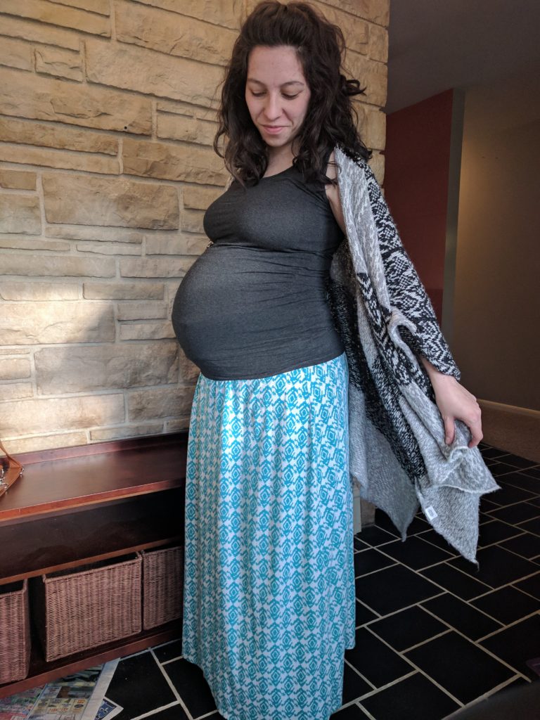 third trimester pregnancy photo